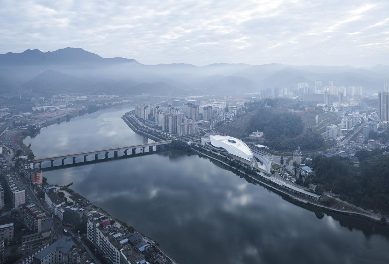 BIM建筑|在地为人，寄乡愁于山水——顺昌博物馆 / 浙江大学建筑设计研究院