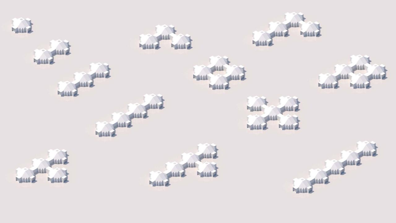 BIM建筑|几何蒙古包 / 阁尔工作室