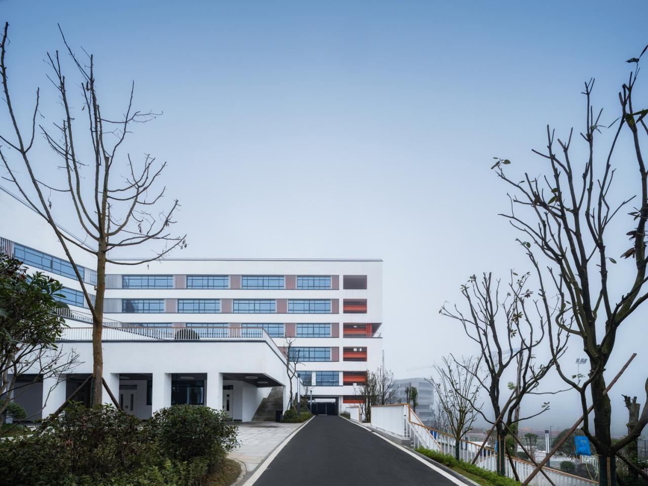 BIM建筑|吉首中驰·湘郡礼德学校（一期）/ 象外营造工作室