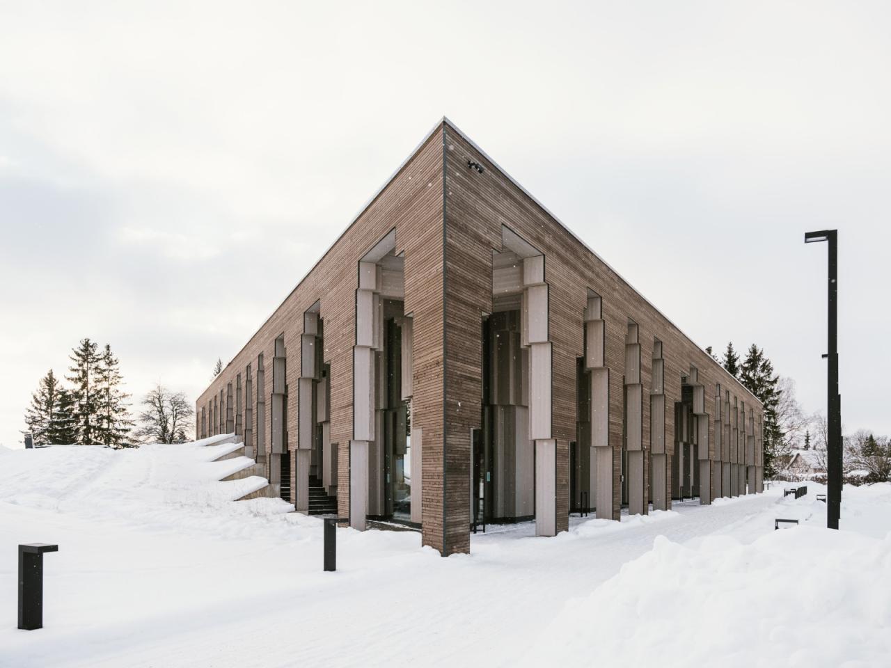 BIM建筑|Saue 乡村市政建筑 / molumba