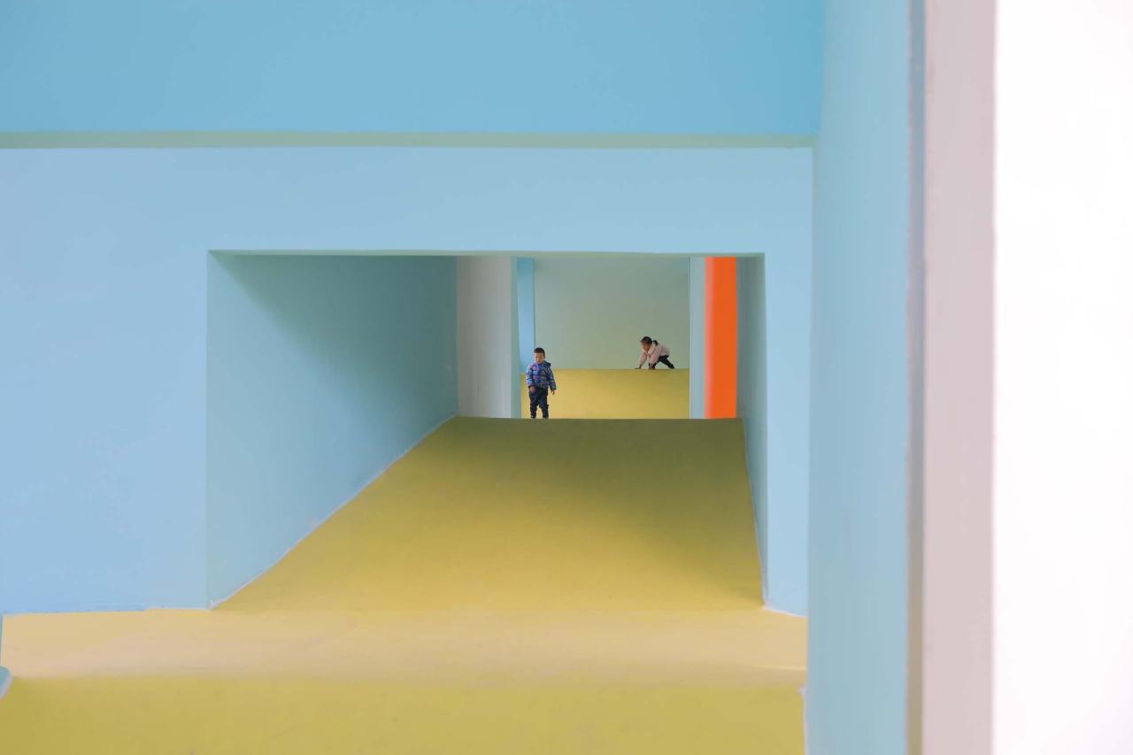 BIM建筑|九寨沟县启航幼儿园 / 东意建筑