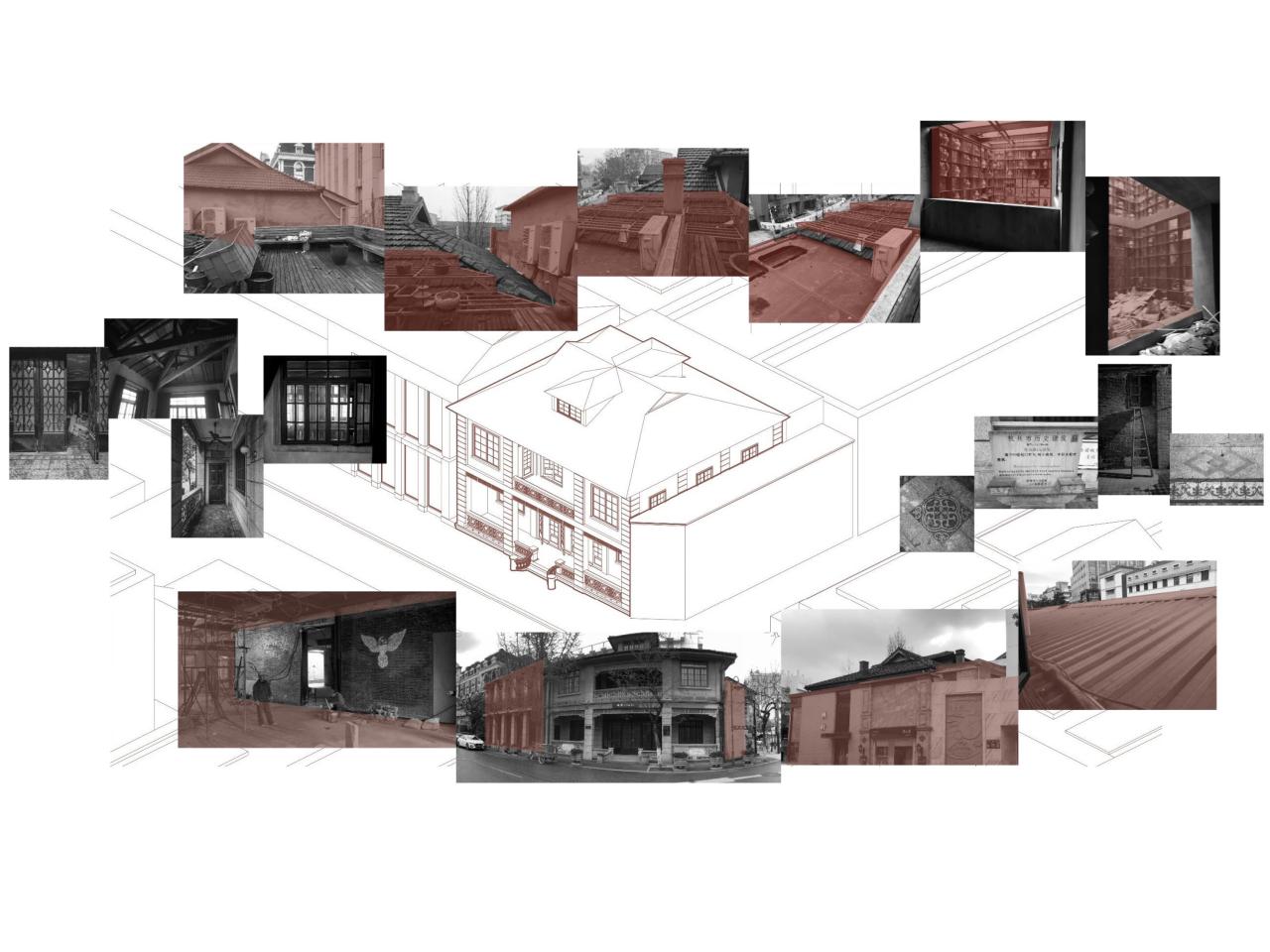 BIM建筑|历史建筑中的火锅“博物馆”：杭州GUD火锅餐厅旗舰店 / 八荒设计