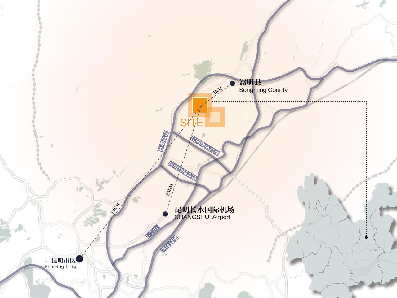 BIM建筑|丝带萦绕于山林间的遐想-昆明华侨城 ▪ 滇中乐活城社区中心 / 成执设计