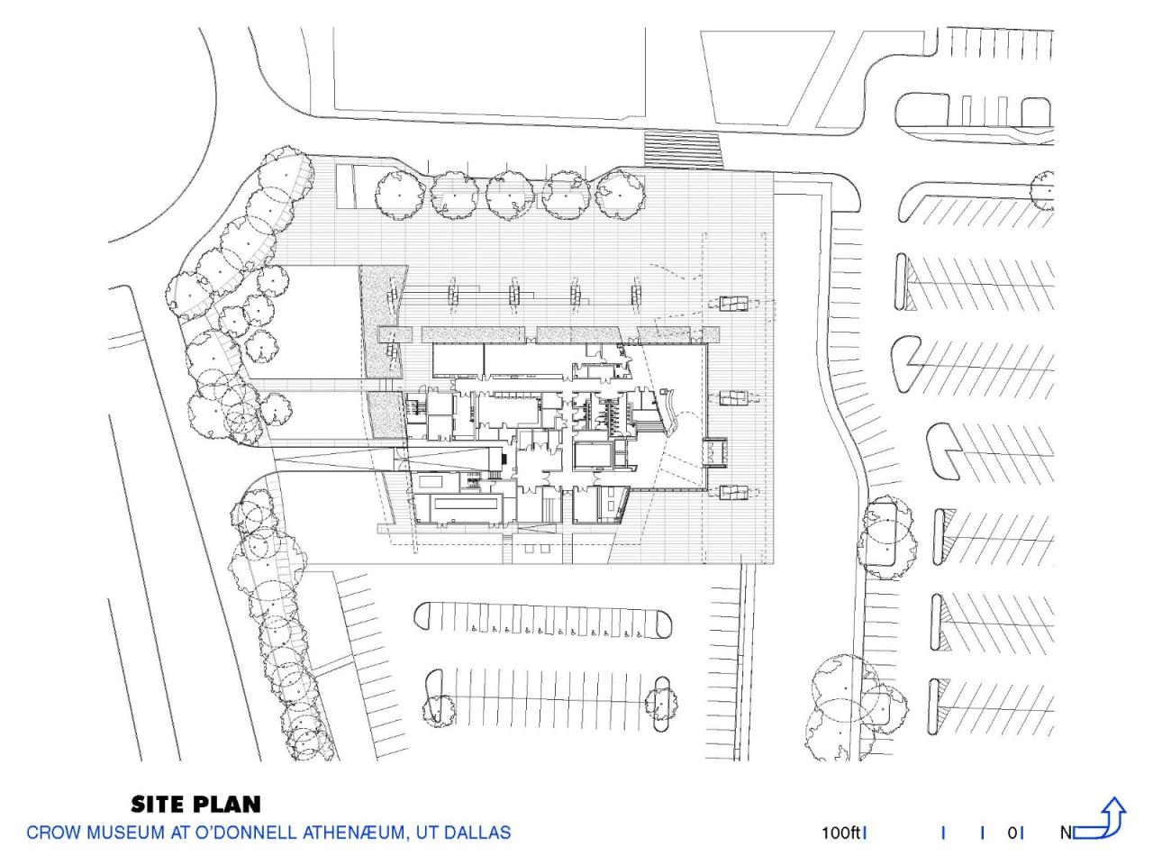 BIM建筑|德克萨斯大学达拉斯分校艺术文化新区 / 墨菲西斯建筑设计事务所