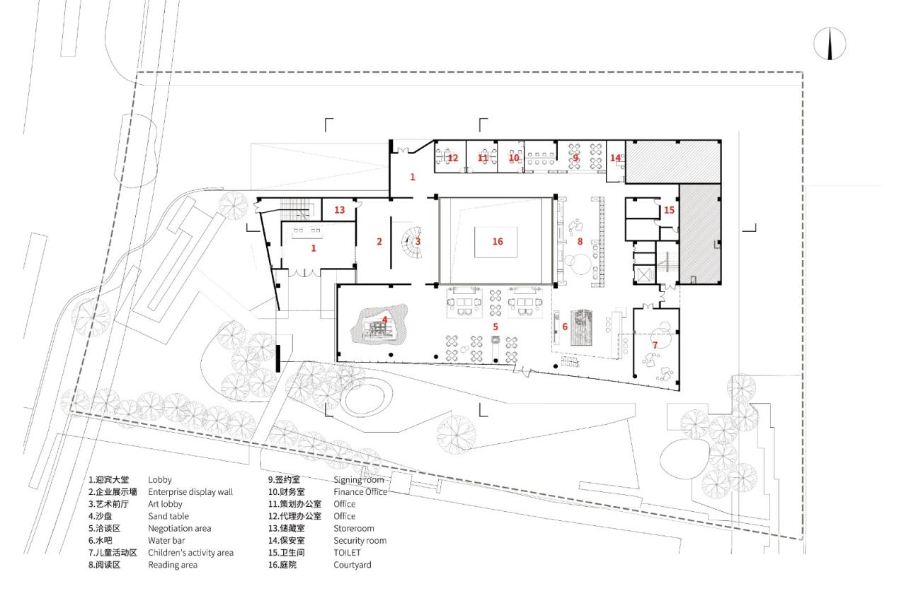 BIM建筑|上海中信泰富-仁恒海和院展示中心 / UA尤安设计