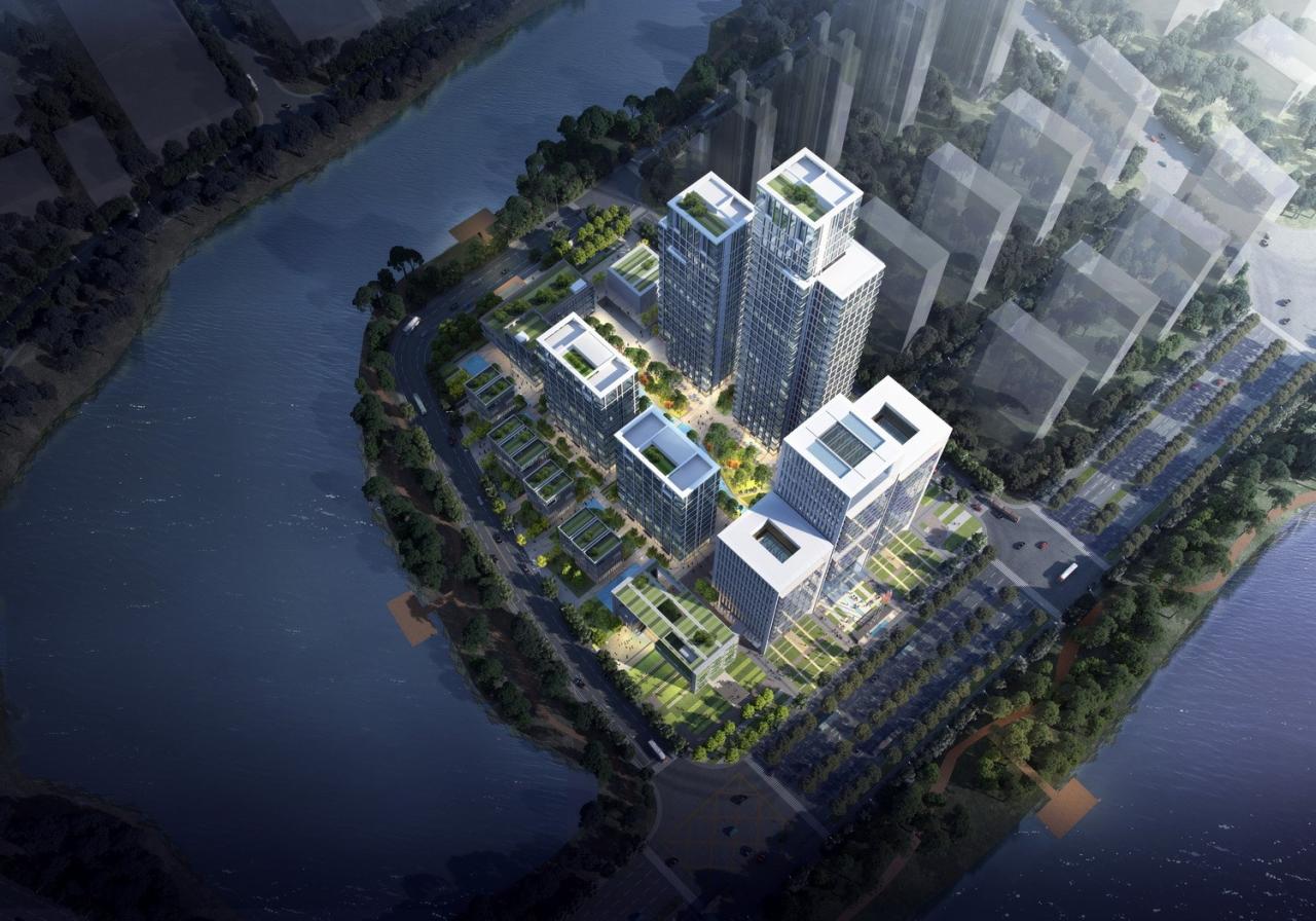 BIM建筑|中建壹品澜荟综合体 / 维思平建筑设计