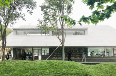 BIM建筑|西安高新第六高级中学图书馆 / 垣建筑·西安建筑科技大学建筑学院-BIM建筑网