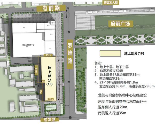 BIM建筑|金都百货南扩立面设计及平面概念方案征集竞赛