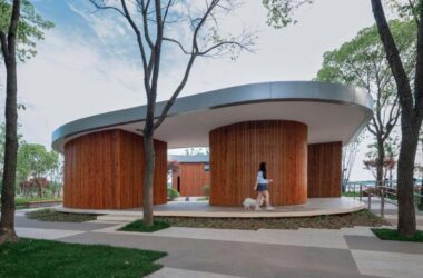 BIM建筑|梁子湖长岭渡口景观公厕 / 原榀建筑-BIM建筑网