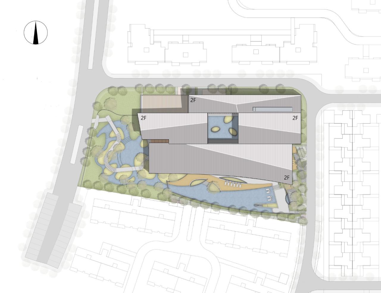 BIM建筑|上海中信泰富-仁恒海和院展示中心 / UA尤安设计