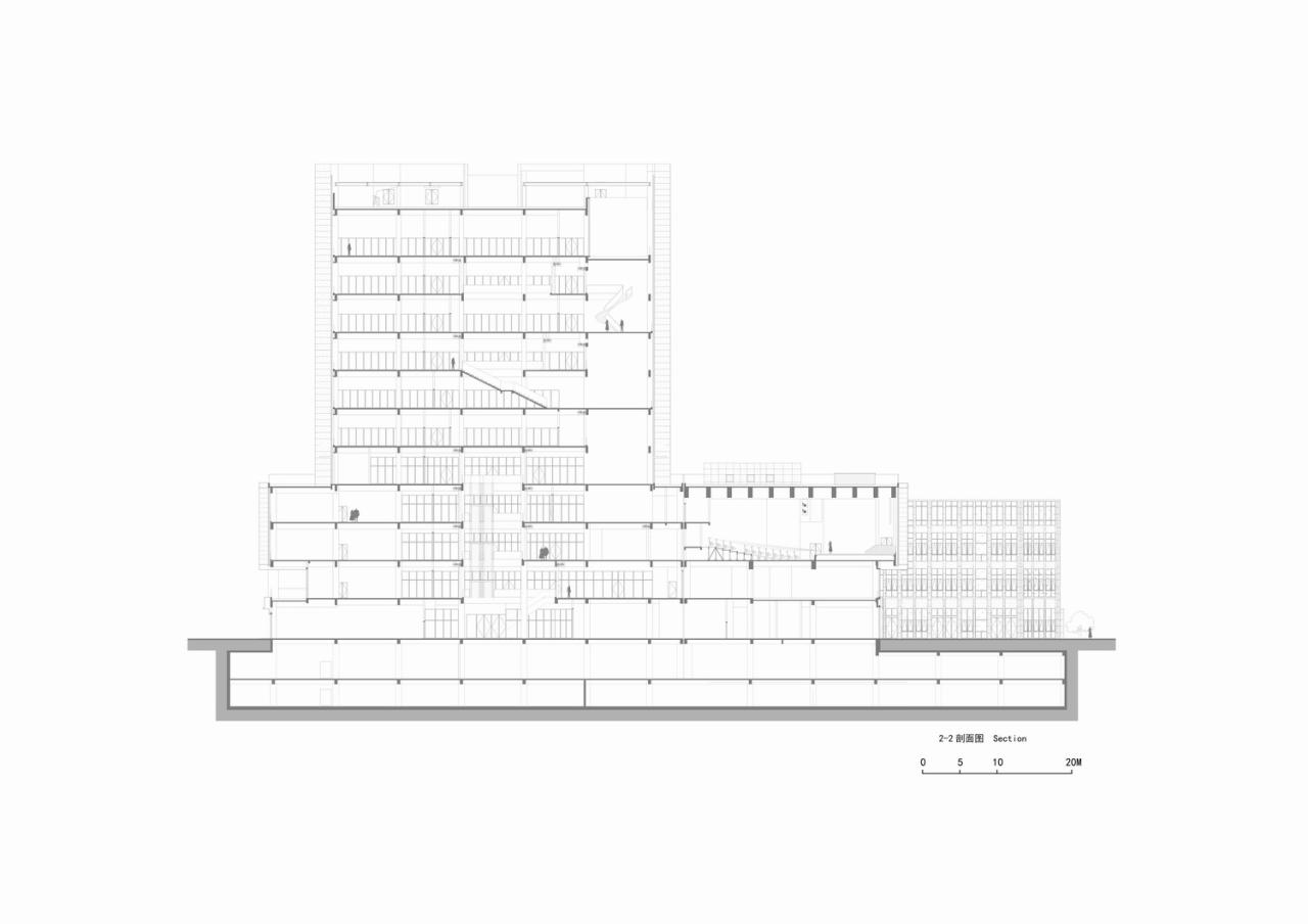 BIM建筑|一站式全民教育综合体：翼立方教育发展中心 / 简和工作室