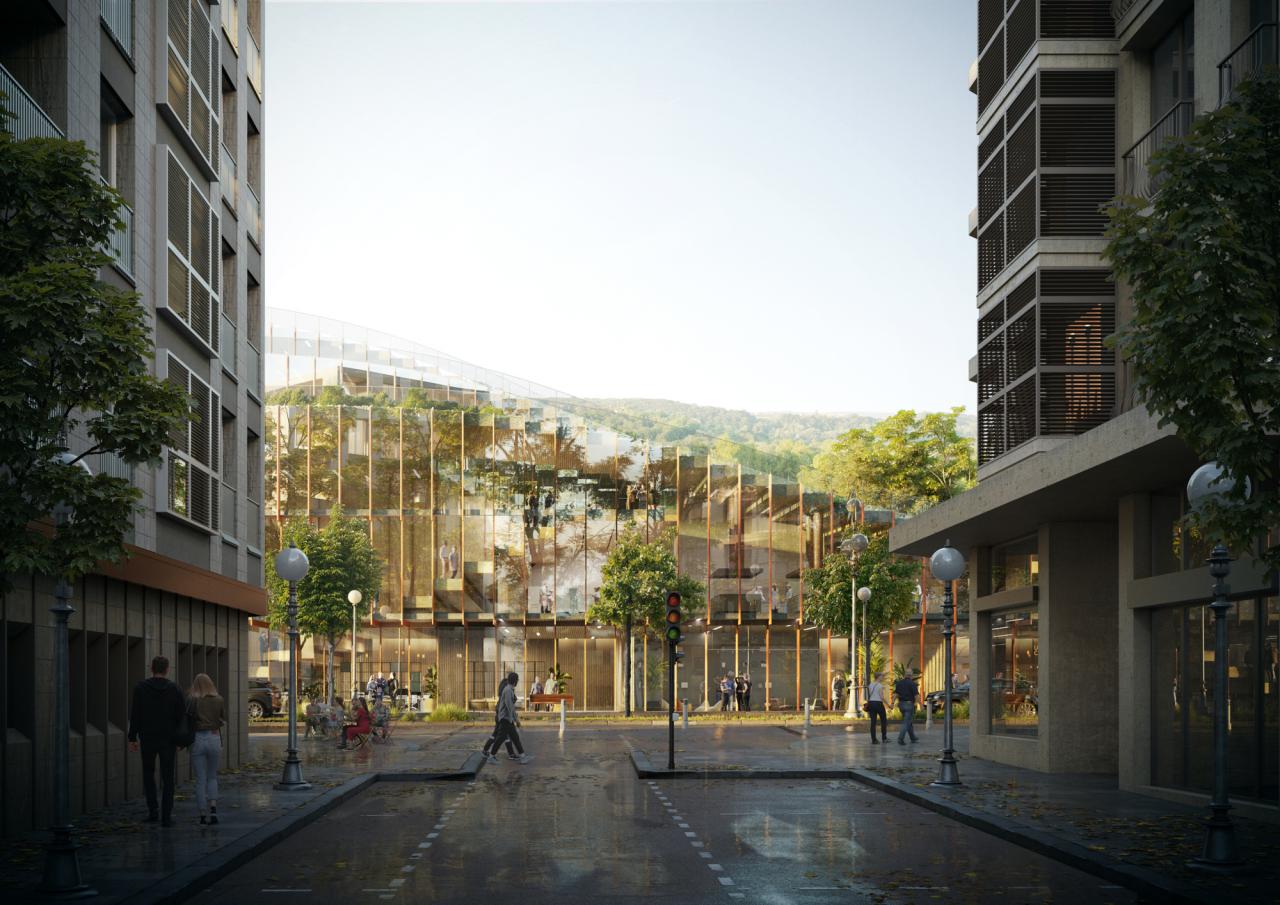 BIM建筑|巴斯克烹饪中心美食开放生态系统设计方案 / BIG