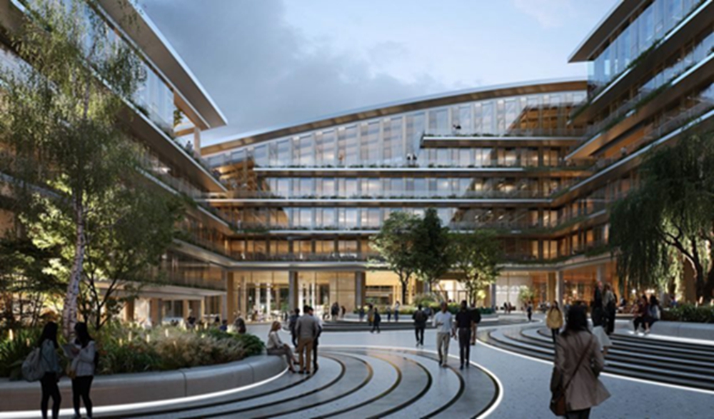 BIM建筑|BIG设计山丘状网络安全中心