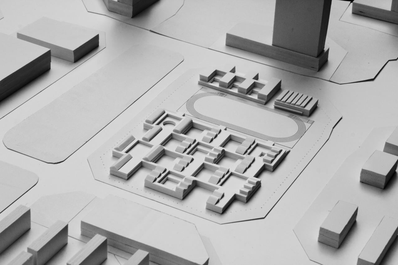 BIM建筑|平行与光的学校——青衣江路小学校 / 迹·建筑事务所（TAO）