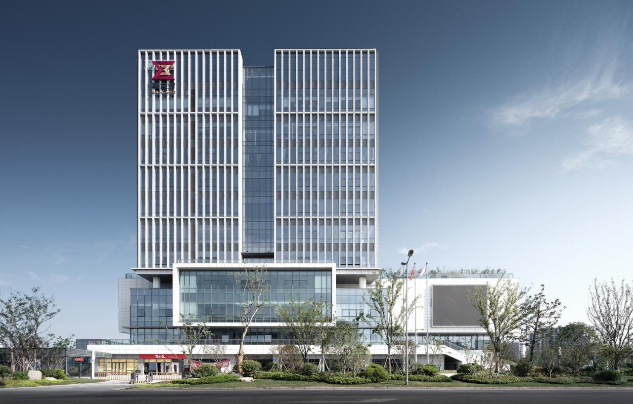 BIM建筑|一站式全民教育综合体：翼立方教育发展中心 / 简和工作室