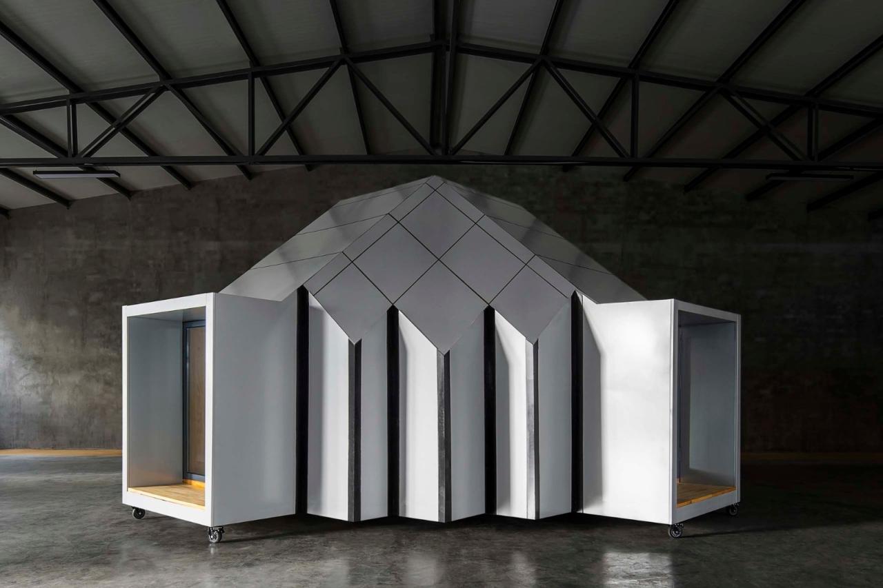 BIM建筑|几何蒙古包 / 阁尔工作室