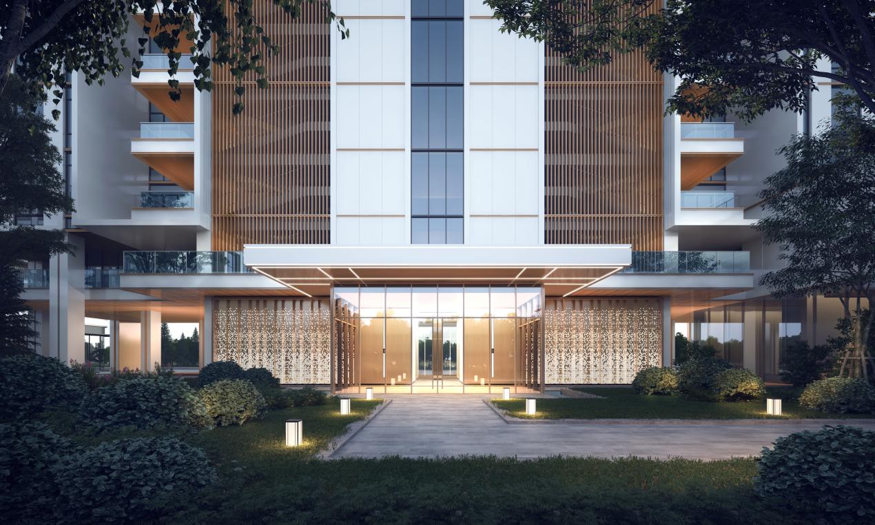 BIM建筑|理想社区：城市型康养， 国华人寿首家国际康养中心 / 栖城设计