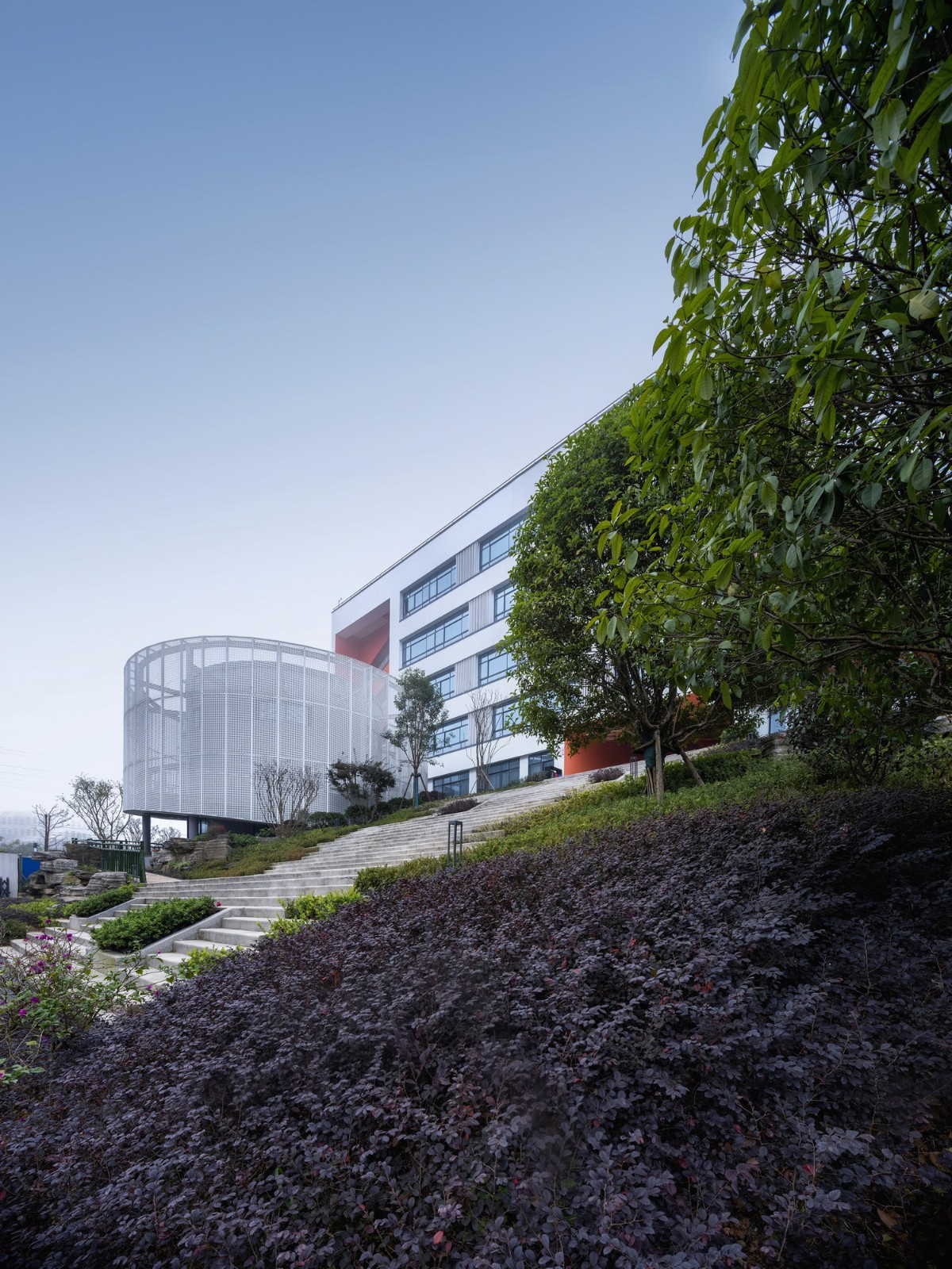 BIM建筑|吉首中驰·湘郡礼德学校（一期）/ 象外营造工作室