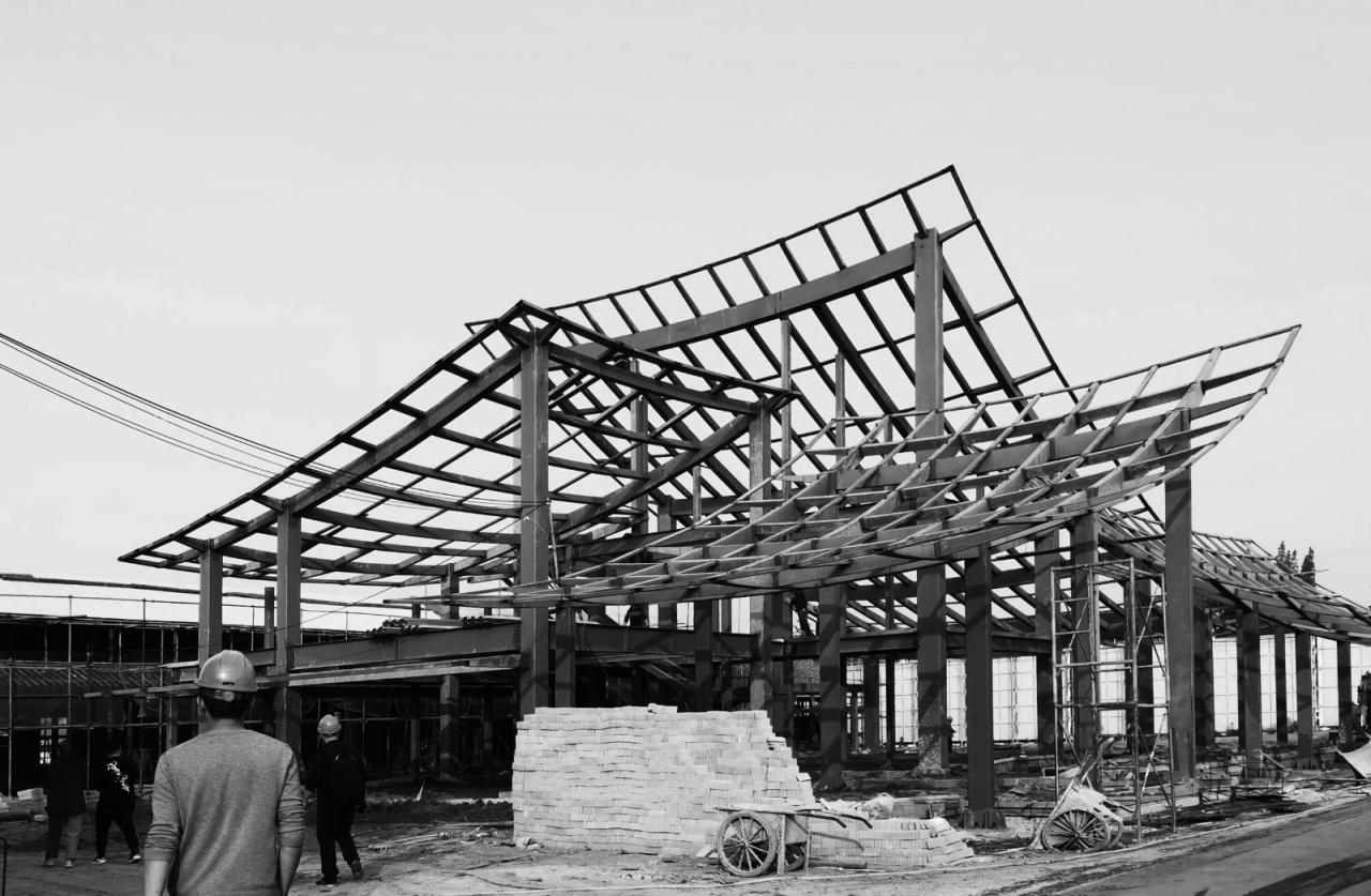 BIM建筑|向史而新：謇里小镇展览馆 / goa大象设计