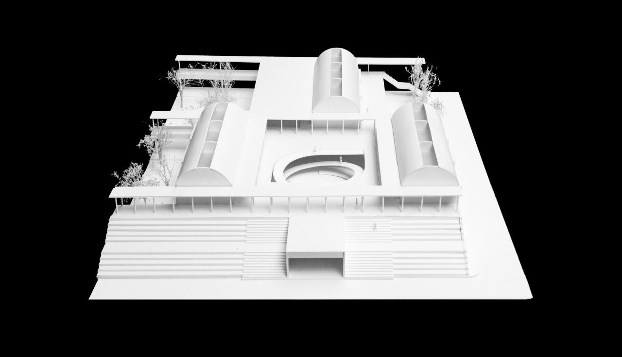 BIM建筑|平行与光的学校——青衣江路小学校 / 迹·建筑事务所（TAO）
