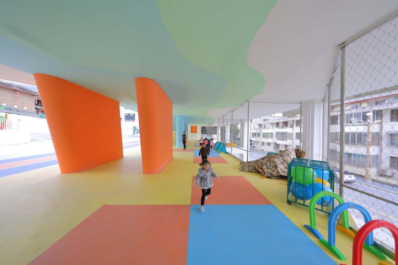 BIM建筑|九寨沟县启航幼儿园 / 东意建筑