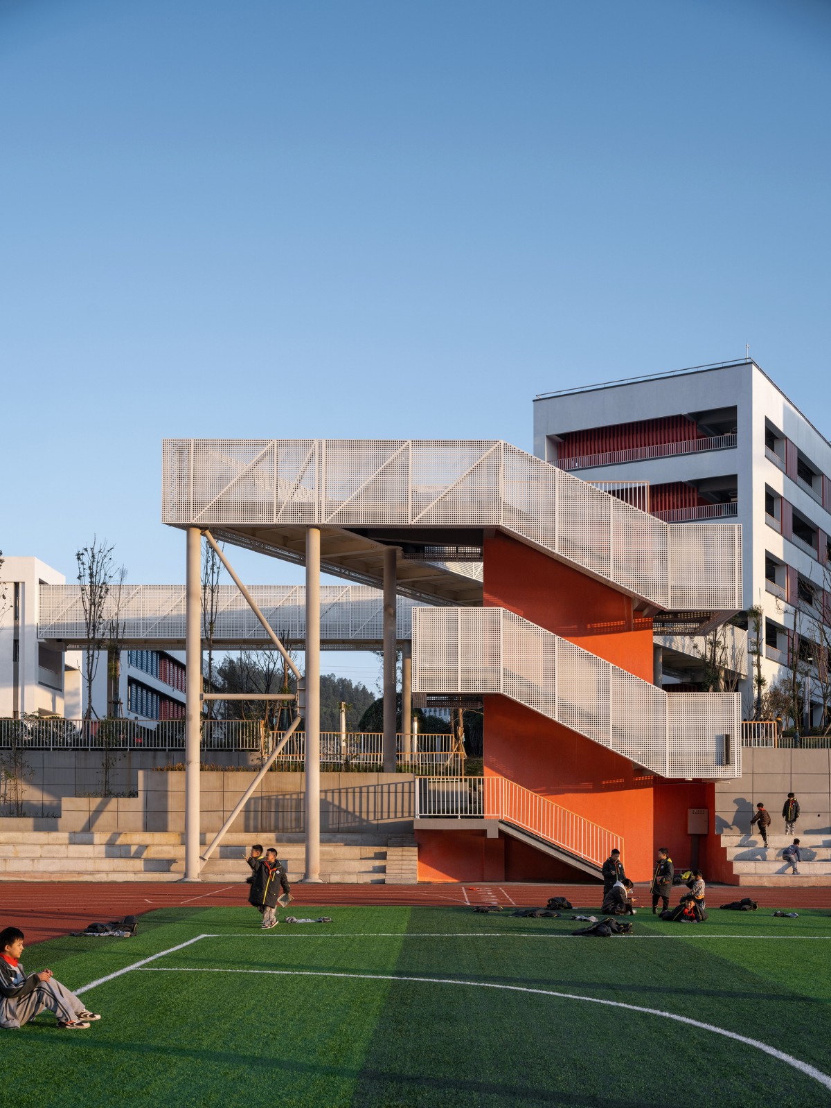 BIM建筑|吉首中驰·湘郡礼德学校（一期）/ 象外营造工作室