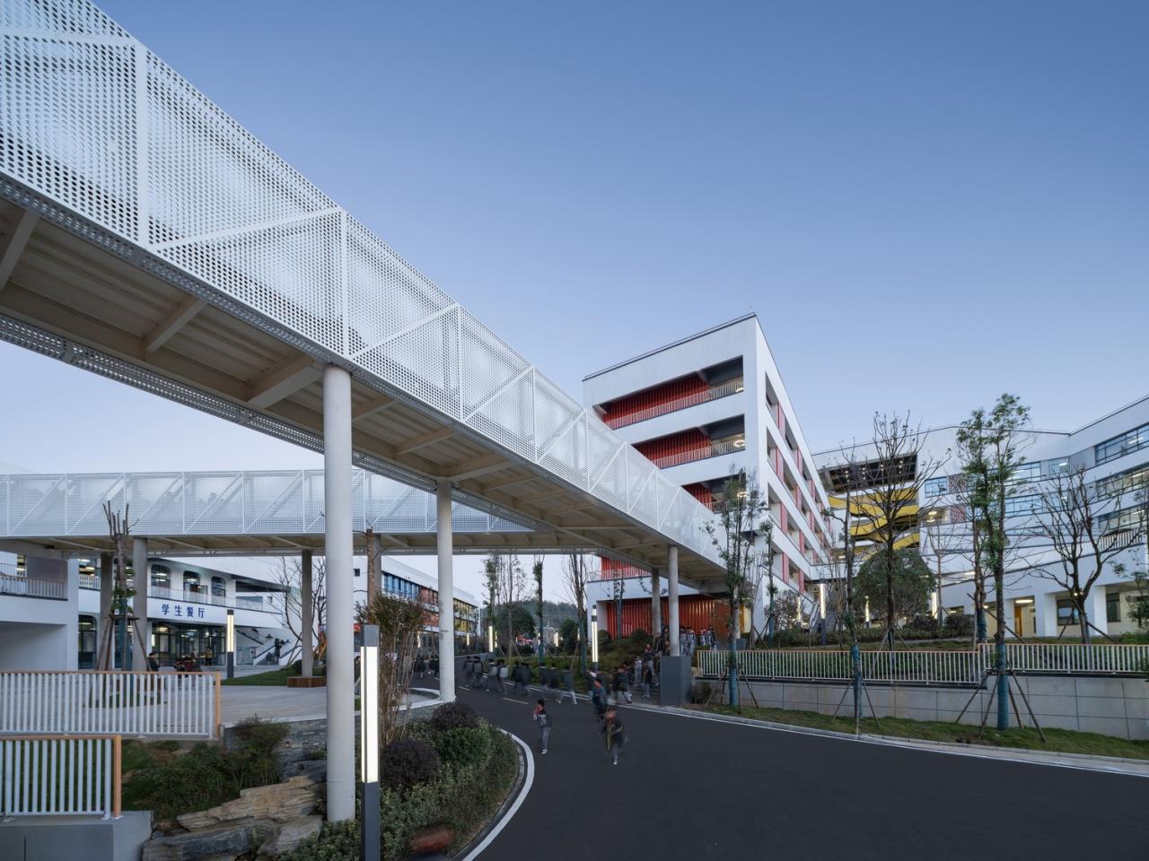 BIM建筑|吉首中驰·湘郡礼德学校（一期）/ 象外营造工作室