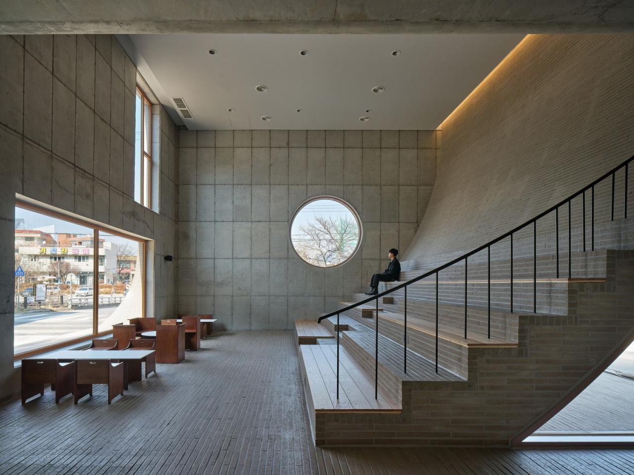 BIM建筑|流水墙体，泰瑞咖啡馆 / NAMELESS Architecture