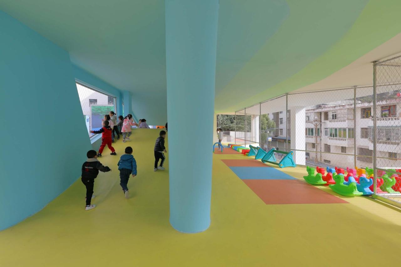 BIM建筑|九寨沟县启航幼儿园 / 东意建筑