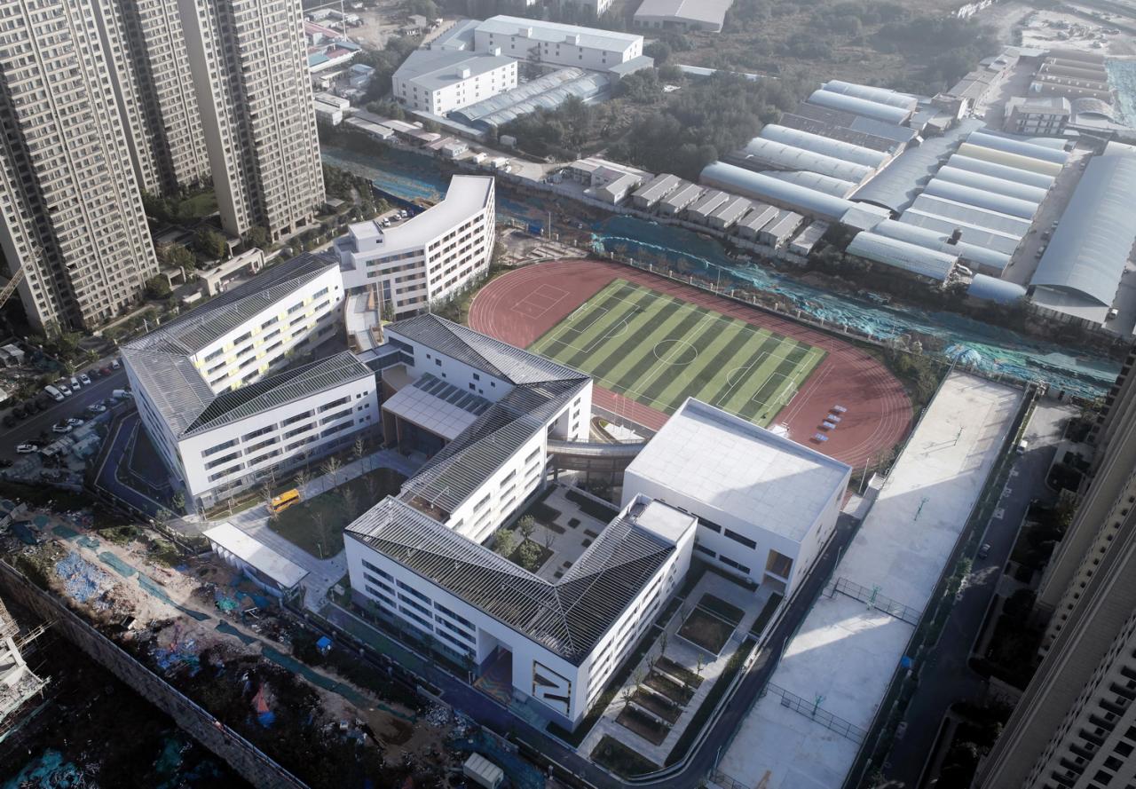 BIM建筑|“时间的容器”——郑州爱华国际学校 / UA尤安设计