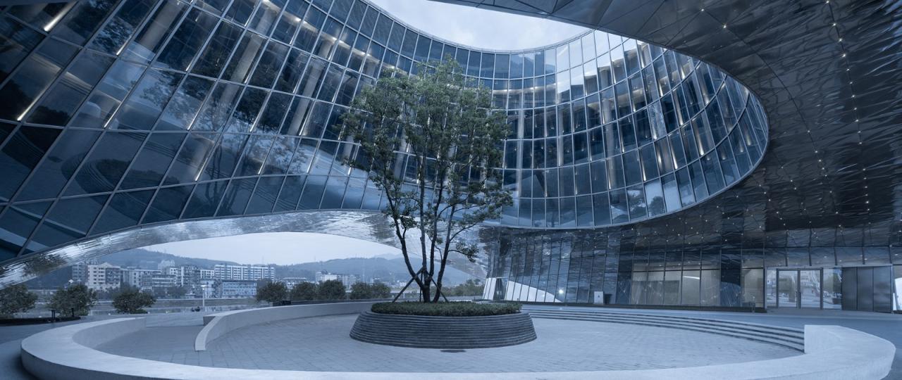 BIM建筑|在地为人，寄乡愁于山水——顺昌博物馆 / 浙江大学建筑设计研究院