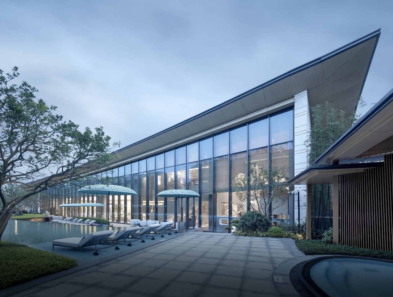 BIM建筑|上海中信泰富-仁恒海和院展示中心 / UA尤安设计