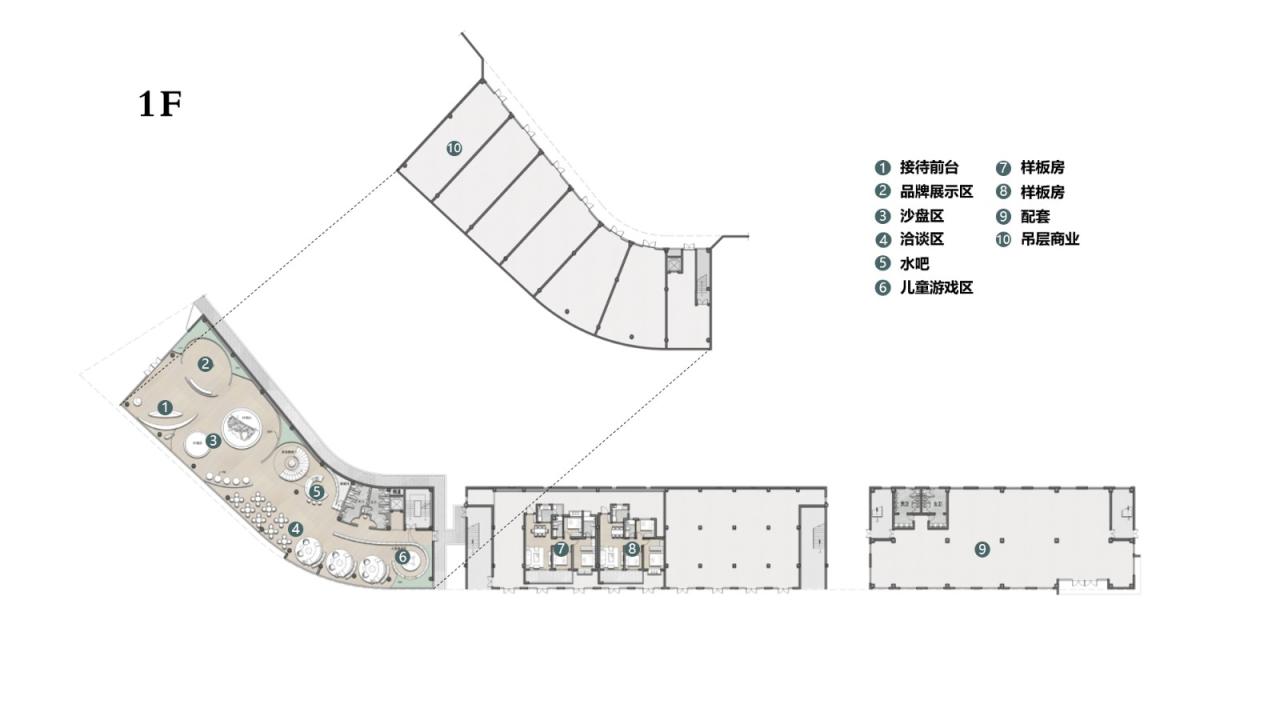 BIM建筑|丝带萦绕于山林间的遐想-昆明华侨城 ▪ 滇中乐活城社区中心 / 成执设计