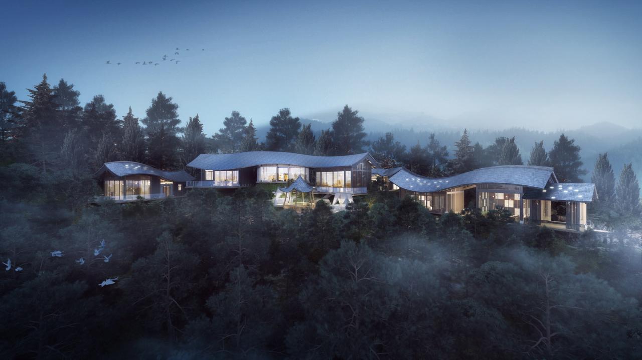 BIM建筑|会宗书院 / UA尤安设计