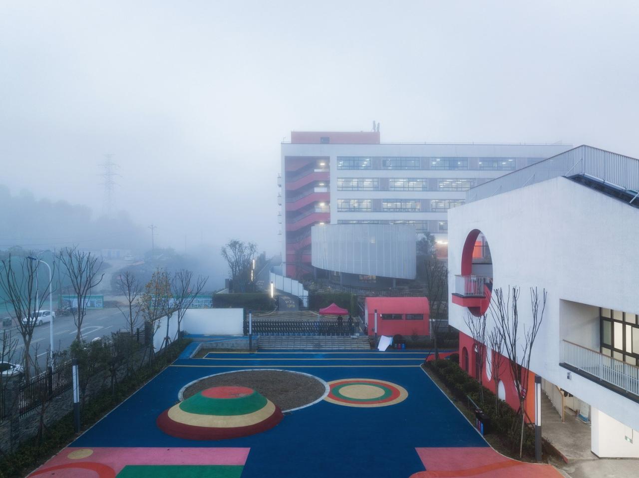 BIM建筑|吉首中驰·湘郡礼德学校（一期）/ 象外营造工作室