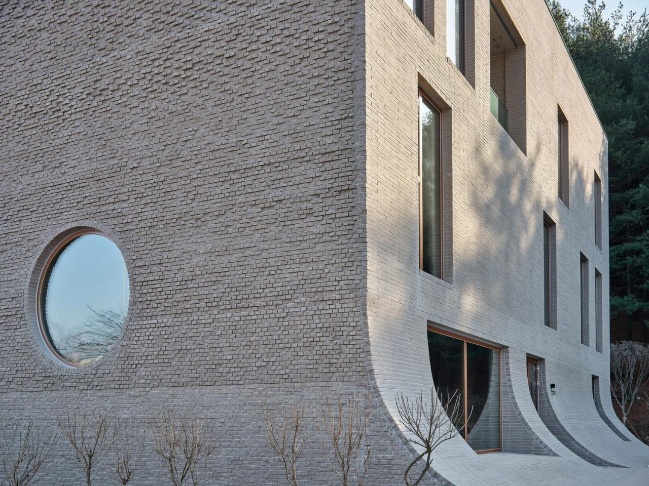 BIM建筑|流水墙体，泰瑞咖啡馆 / NAMELESS Architecture