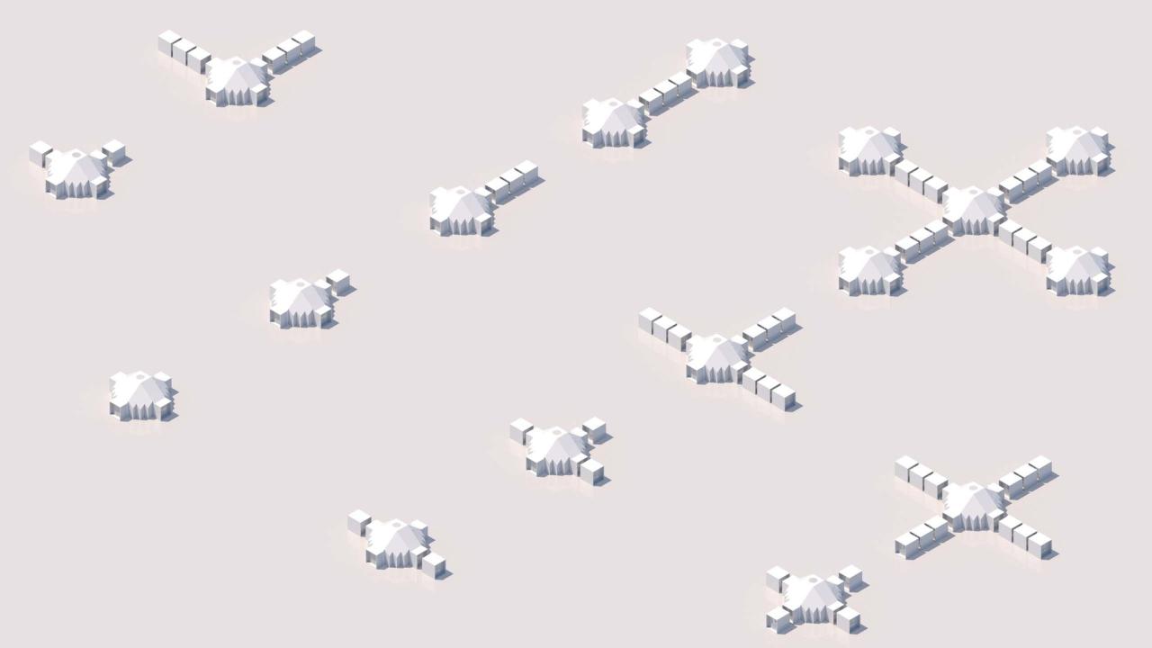 BIM建筑|几何蒙古包 / 阁尔工作室