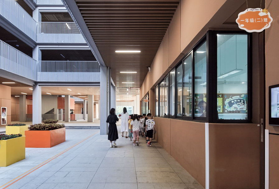 BIM建筑|杭州师范大学附属竞潮小学及幼儿园 / UA尤安设计