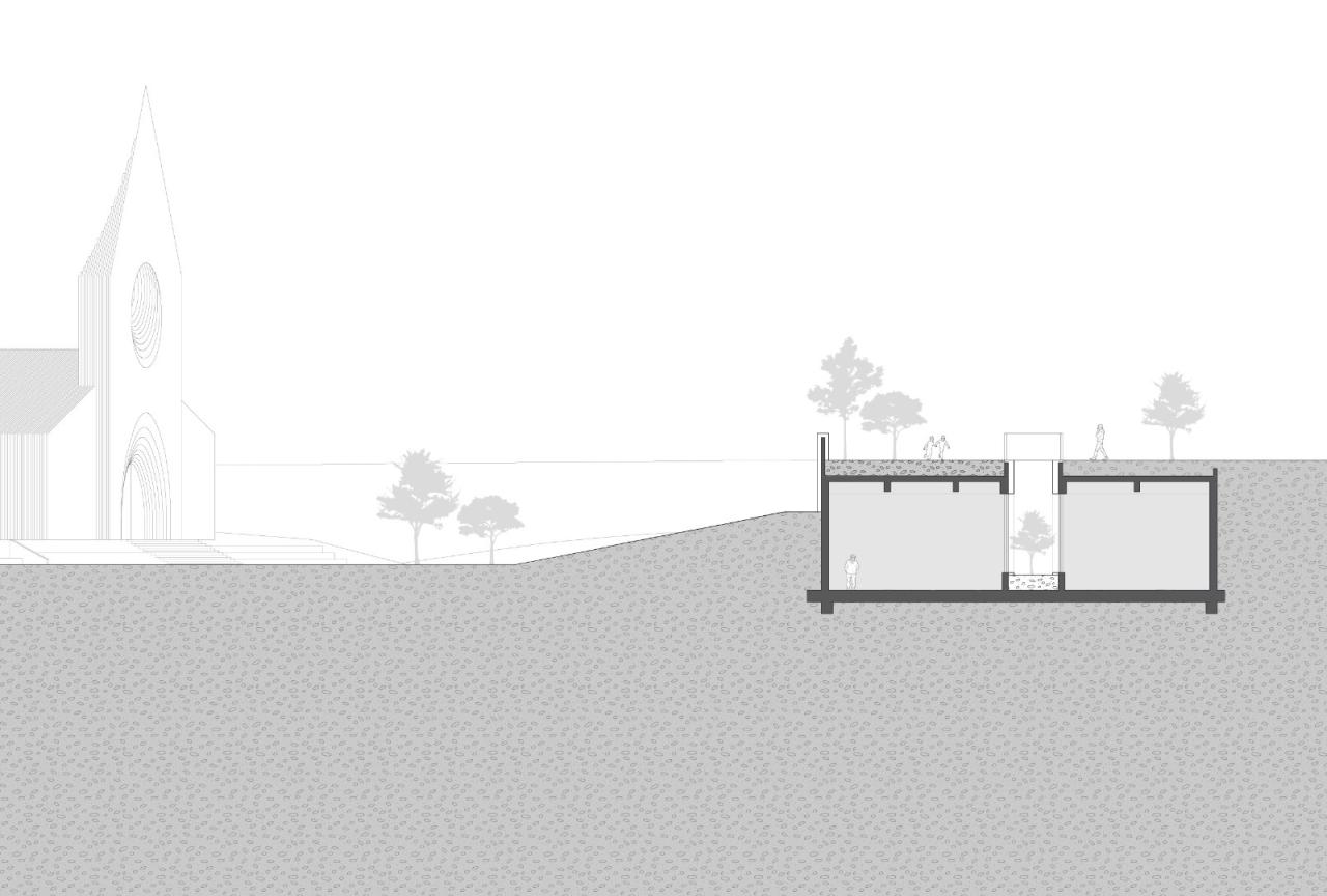 BIM建筑|阿朵小镇公共卫生间 / 栖城设计