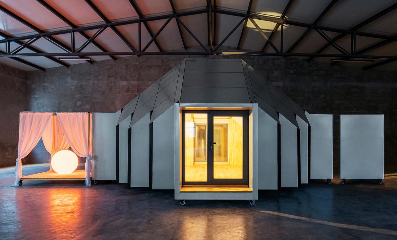 BIM建筑|几何蒙古包 / 阁尔工作室