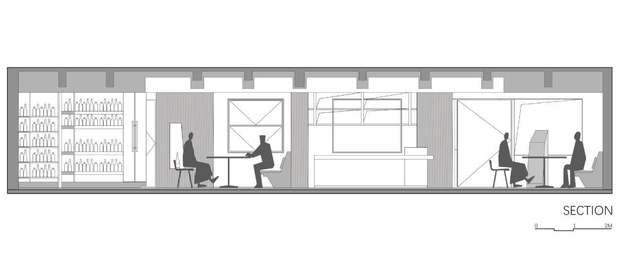 BIM建筑|Wine Nuts酒疯子餐酒吧 / 未韬建筑