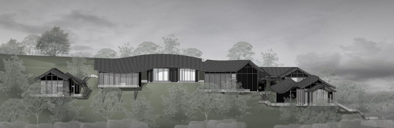 BIM建筑|会宗书院 / UA尤安设计