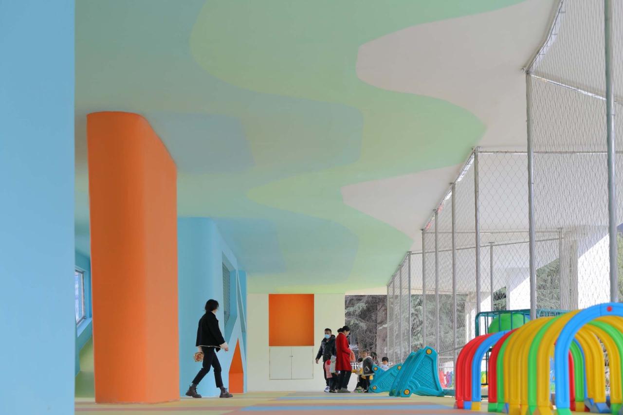 BIM建筑|九寨沟县启航幼儿园 / 东意建筑