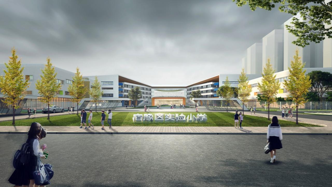 BIM建筑|四时书院·宿迁宿豫区实验小学重建 / 简和建筑