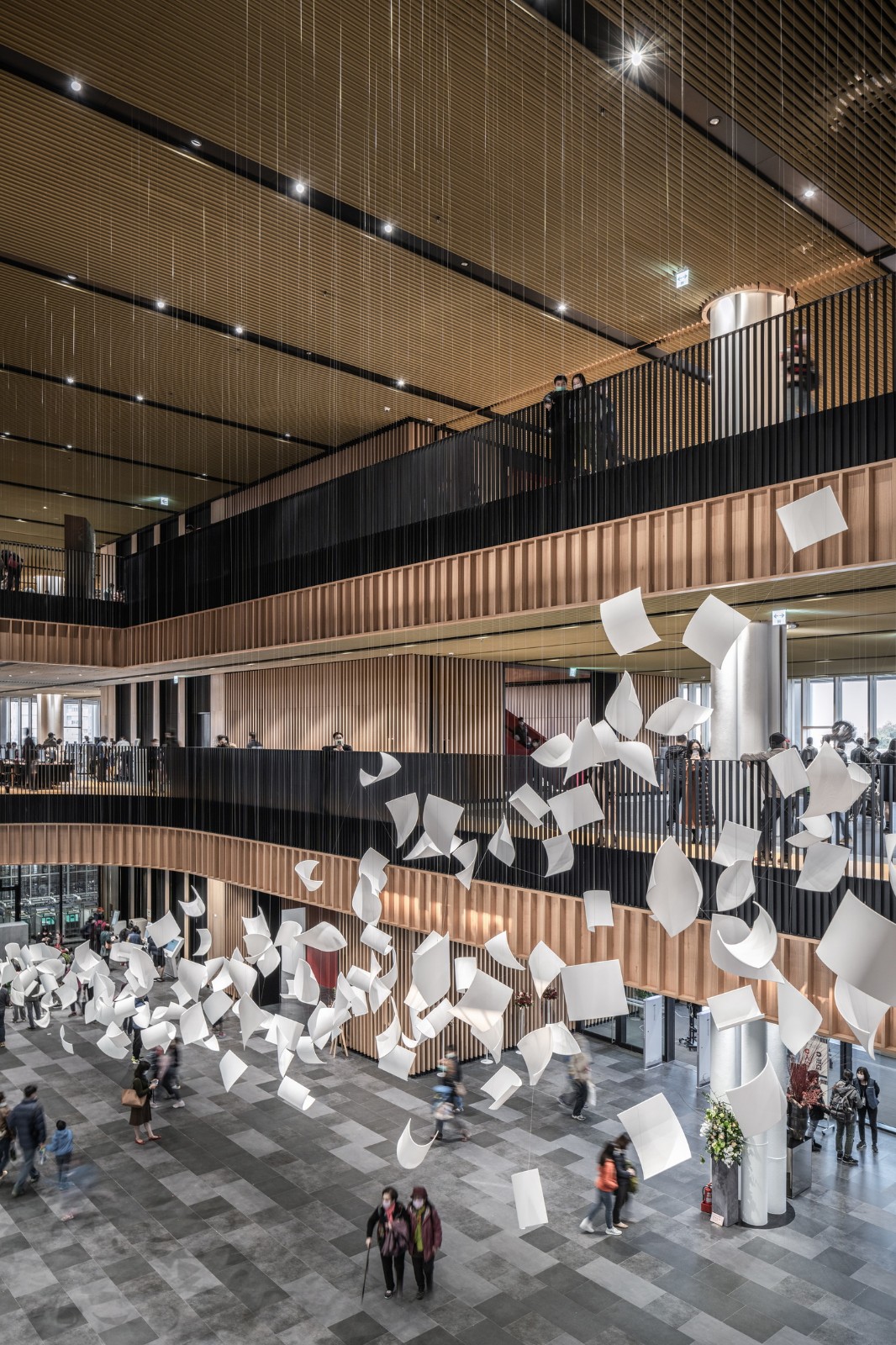 BIM建筑|台南公共图书馆 / Mecanoo + 张玛龙陈玉霖联合建筑师