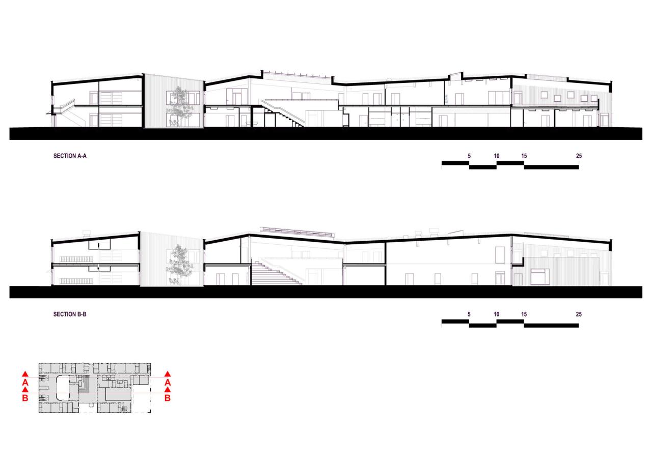 BIM建筑|Borgafjellet 小学 / LINK arkitektur