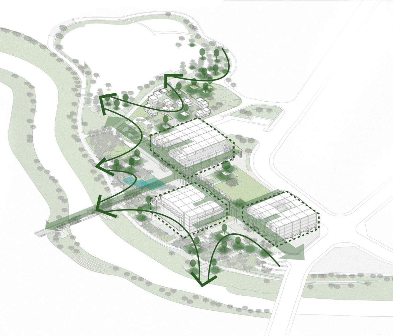 BIM建筑|深圳国际低碳城会展中心升级改造 / 同济﹒原作设计工作室