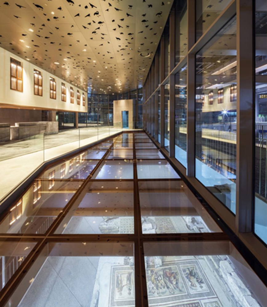 BIM建筑|安塔基亚博物馆酒店设计在古代遗址周围和上方