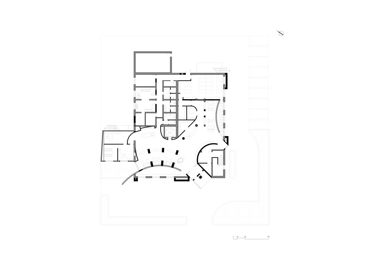 BIM建筑|内向理疗SPA，大庆 / 素造建筑