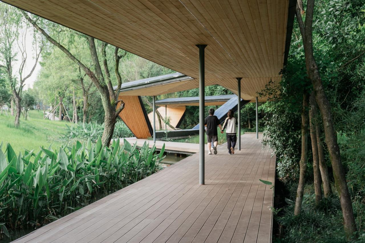 BIM建筑|溪上飞檐：浙江音乐学院校园微更新 / 朱培栋-line+建筑事务所、gad